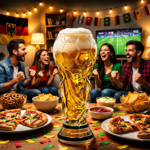 Premium 2026 Trophy Beer Glass